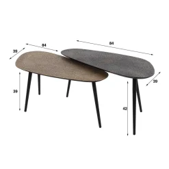 Outlet Beistelltisch Helma Beistelltische