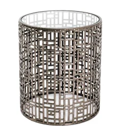 Outlet Beistelltisch Litta Glastische