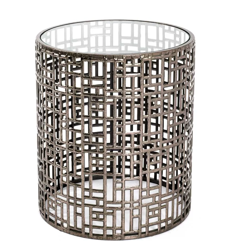 Outlet Beistelltisch Litta Glastische