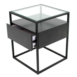 Online Beistelltisch mit Schublade Onessy Glastische