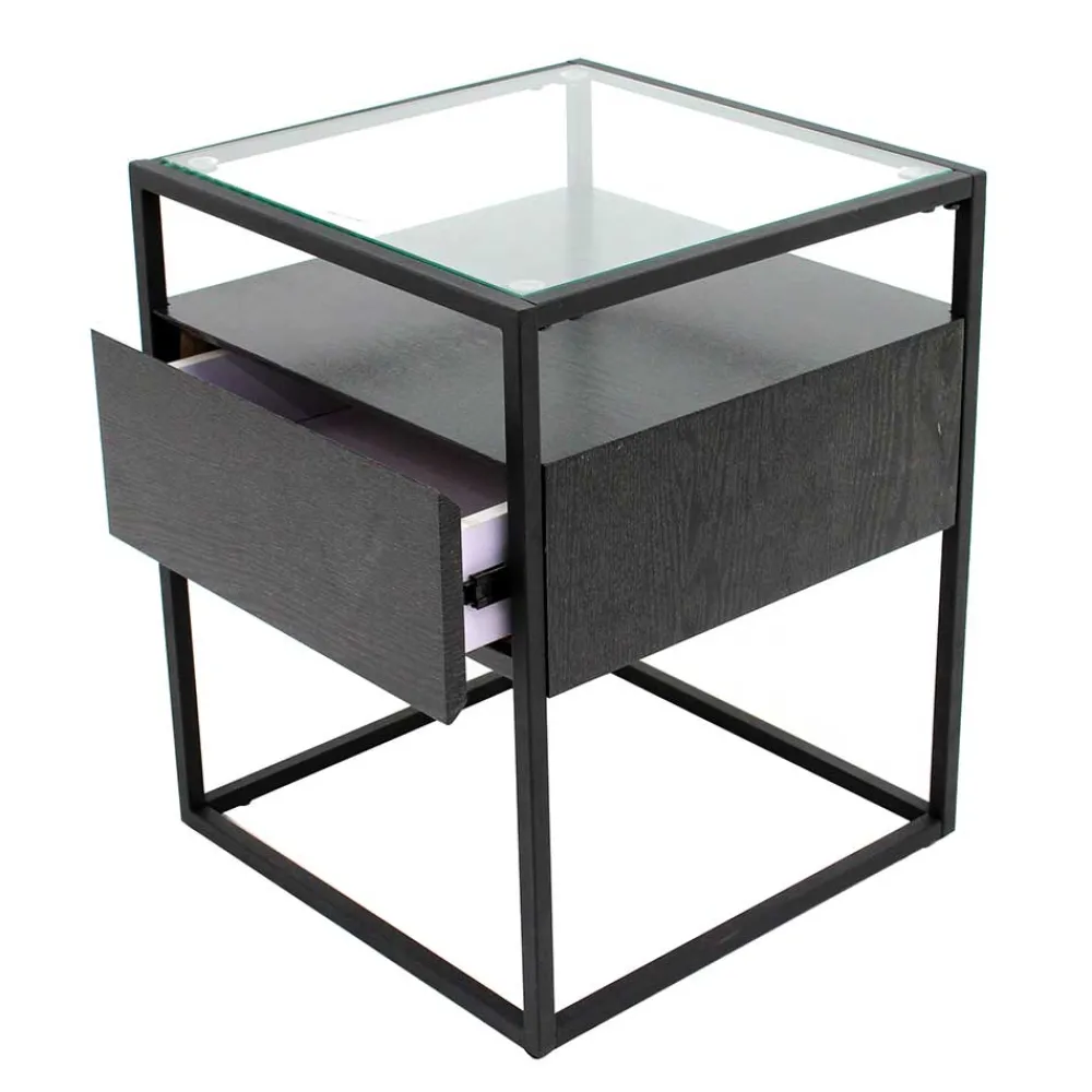 Online Beistelltisch mit Schublade Onessy Glastische