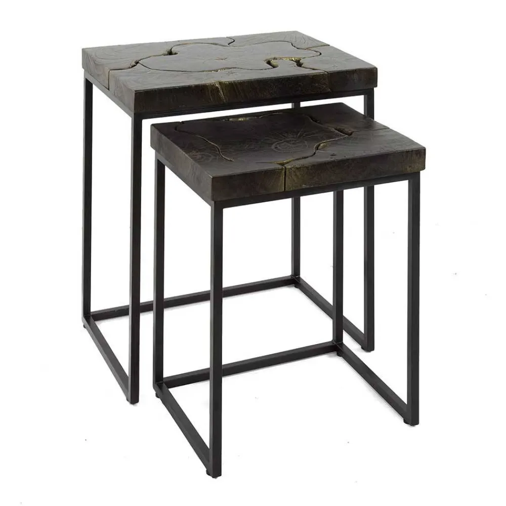 Clearance Beistelltisch Set Lagada Telefontische