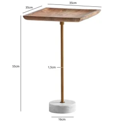 Outlet Beistelltisch Ustava Telefontische