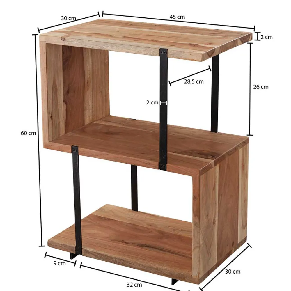 Clearance Beistelltisch Ynnas Wohnzimmertisch|Massivholztische