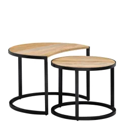 New Beistelltische Sofa Pocidia Wohnzimmertisch|Massivholztische