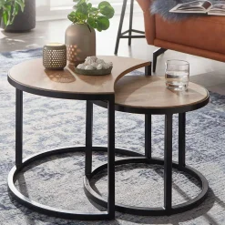 New Beistelltische Sofa Pocidia Wohnzimmertisch|Massivholztische