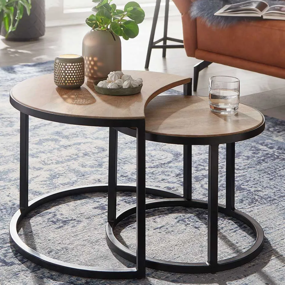 New Beistelltische Sofa Pocidia Wohnzimmertisch|Massivholztische