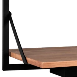 Best Beleuchtetes Wandboard Riguna Hängeregale|Massivholzregale