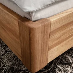 Discount Bett mit Holzkufe Tamyno Massivholzmöbel|Doppelbetten