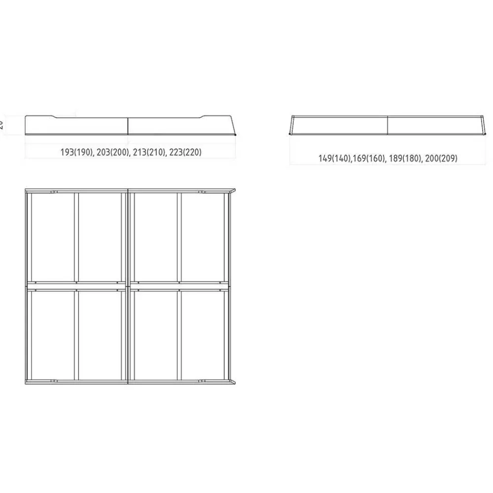 Sale Bett 140x200 Koropi Funktionsbetten|Schubkastenbetten