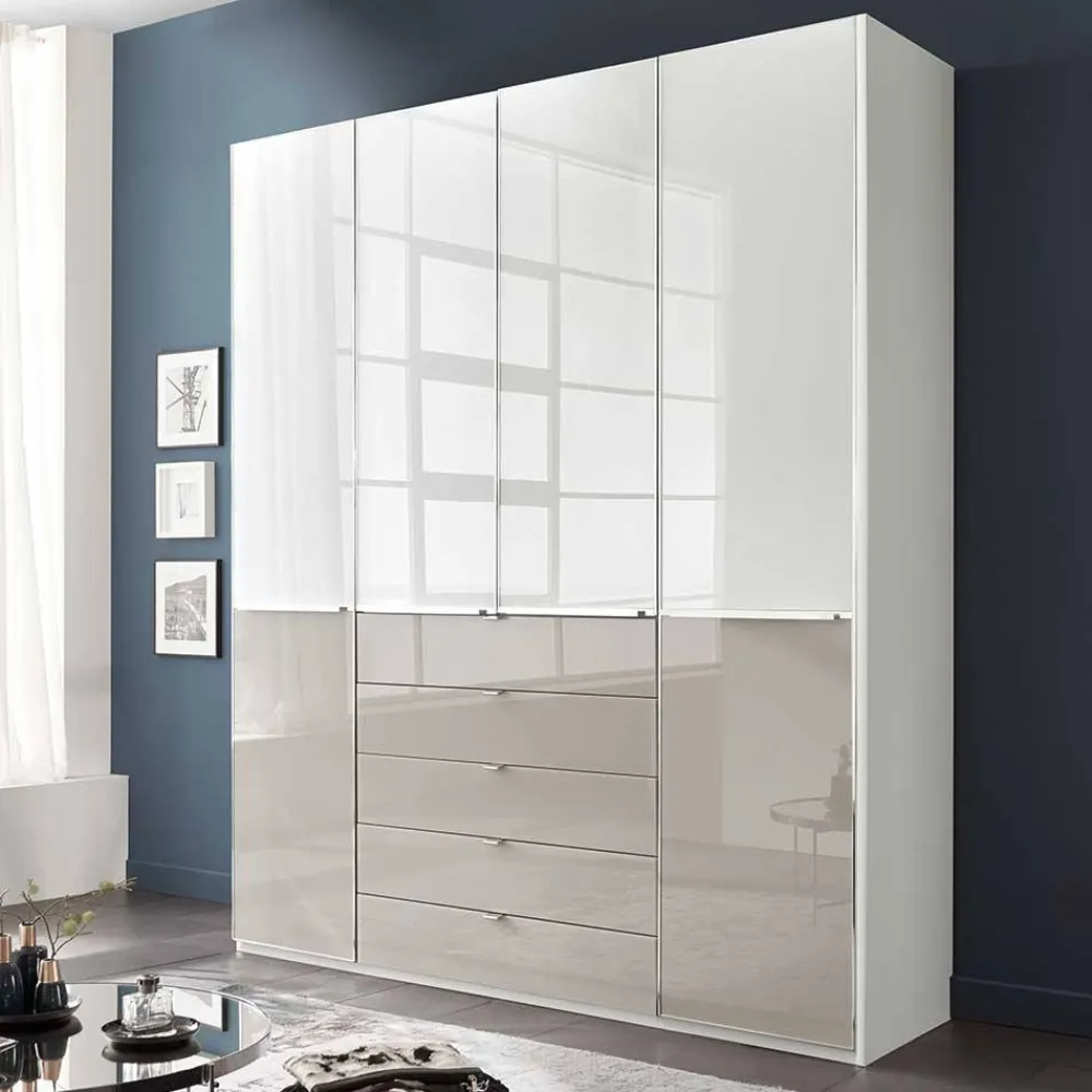 Bicolor Kleiderschrank Latina*Pharao24 Clearance