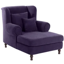 Online Big Sessel Violett Vereny Ohrensessel