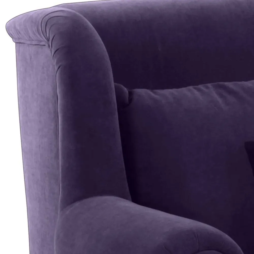 Online Big Sessel Violett Vereny Ohrensessel