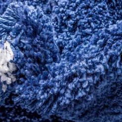 Sale Blauer Langflor Teppich Russell Teppiche