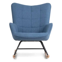 Sale Blauer Schaukelsessel Conzuela Wohnzimmer Sessel