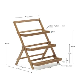 Sale Blumen Regal Una Massivholzregale|Standregale