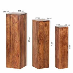 Blumensäulen Set Arendal Telefontische|Blumensäulen