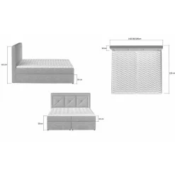 Hot Box Bett Donska Funktionsbetten|Schubkastenbetten