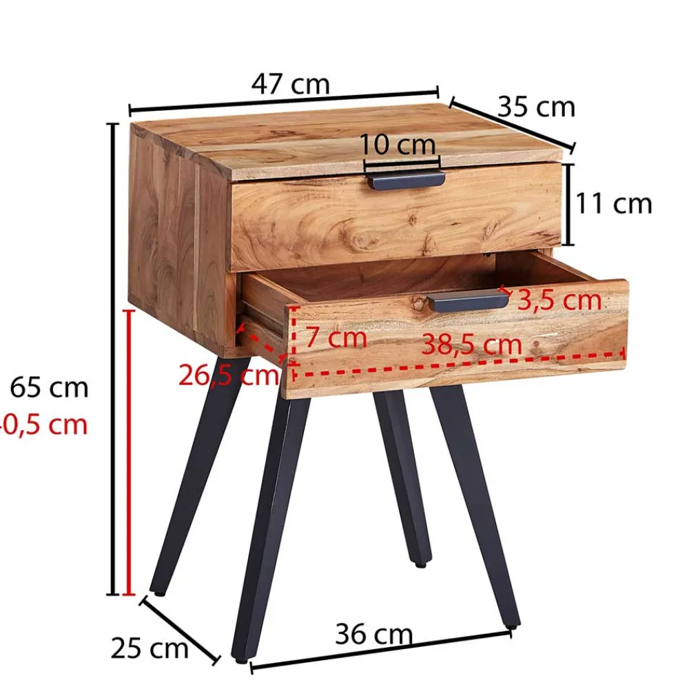 Boxbett Nachttisch Kali*Pharao24 Online