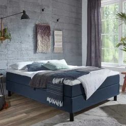Discount Boxspring Bett ohne Kopfteil Cymba Polsterbetten