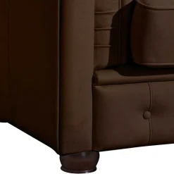 Hot Brauner Echtledersessel Madita Wohnzimmer Sessel