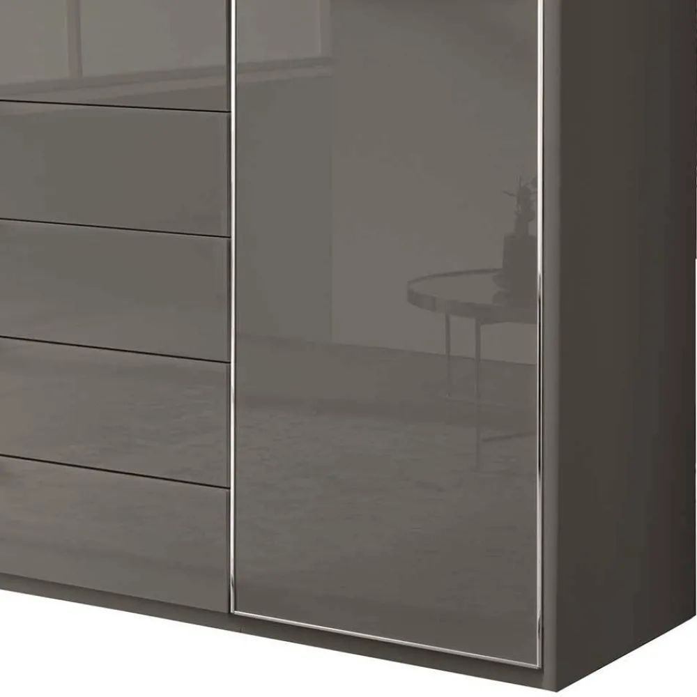 New Brauner Schlafzimmerschrank Boplaroma Jugendkleiderschrank