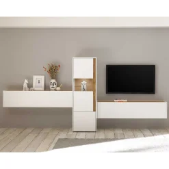 Outlet Breite Wohnwand Rascian Moderne Wohnwände|Wohnwand 350 Cm