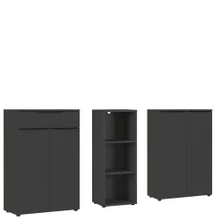 Büromöbel Set dreiteilig Abby*Pharao24 Online