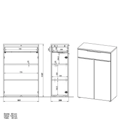 Büromöbel Set modern Kalastania*Pharao24 Clearance