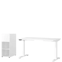 Büromöbel weiss Kalastania*Pharao24 Hot