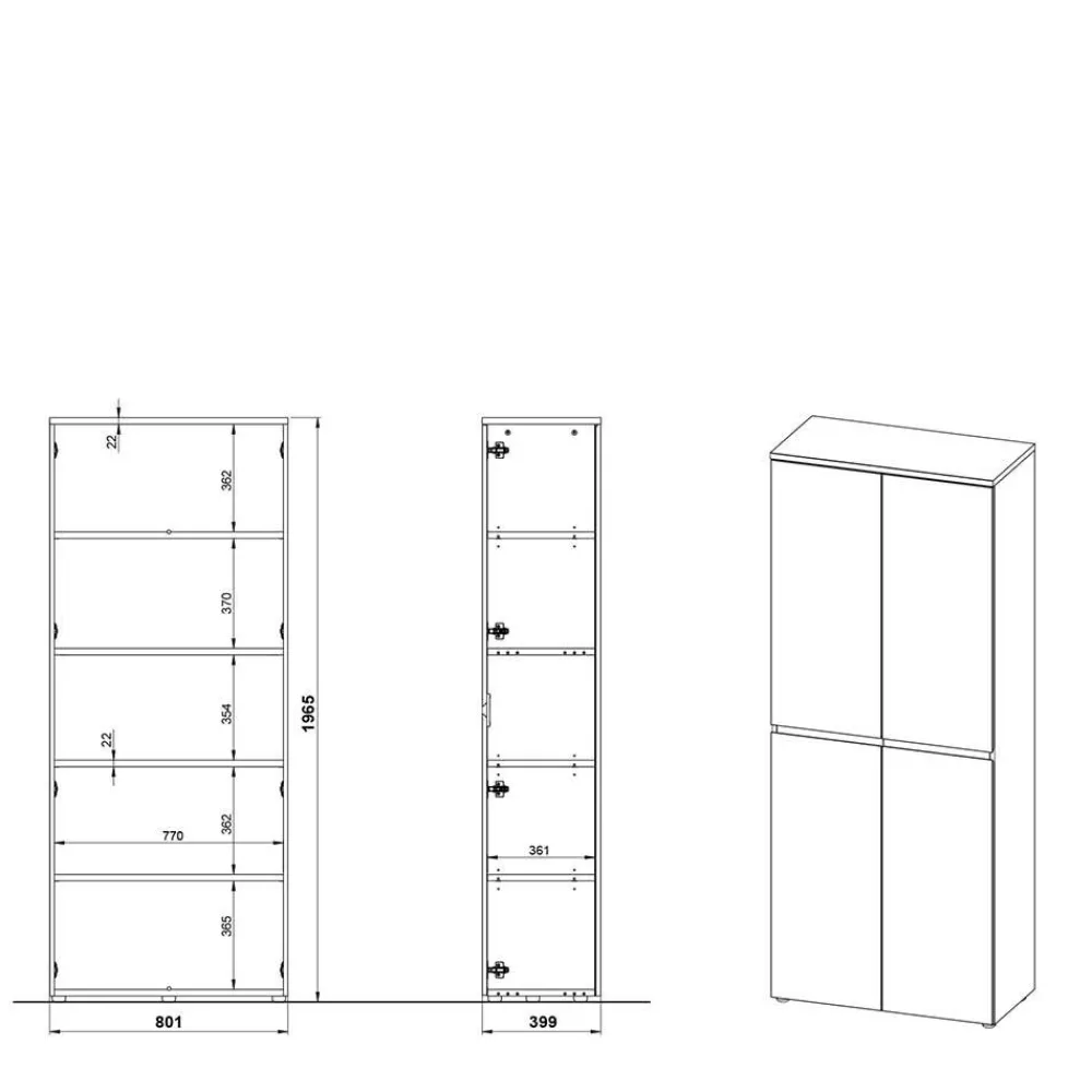 Büroschrank Charin*Pharao24 Sale