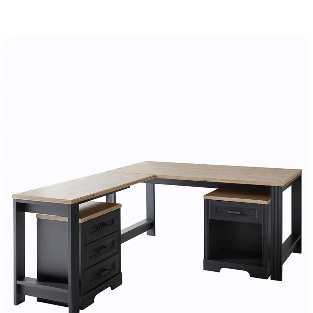 Büroschreibtisch Set Luoton*Pharao24 Hot