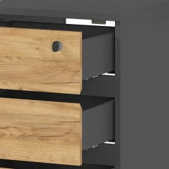 New Bürotisch mit Rollcontainer Charin Schreibtische