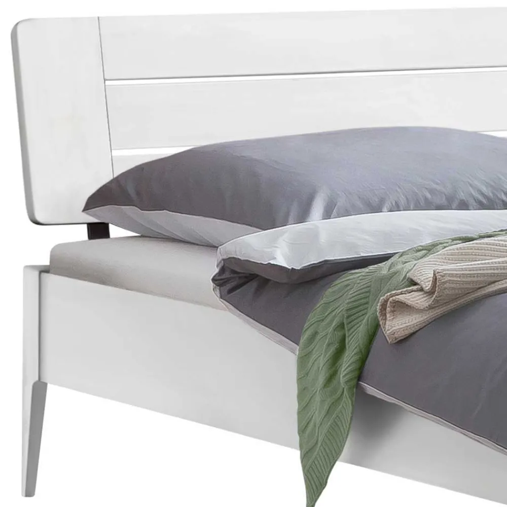 New Buche massiv Doppelbett Visita Doppelbetten|Massivholzbetten