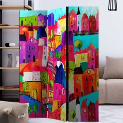 Hot Bunter Raumtrenner Cibiao Paravents|Raumteiler