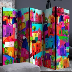 Hot Bunter Raumtrenner Cibiao Paravents|Raumteiler