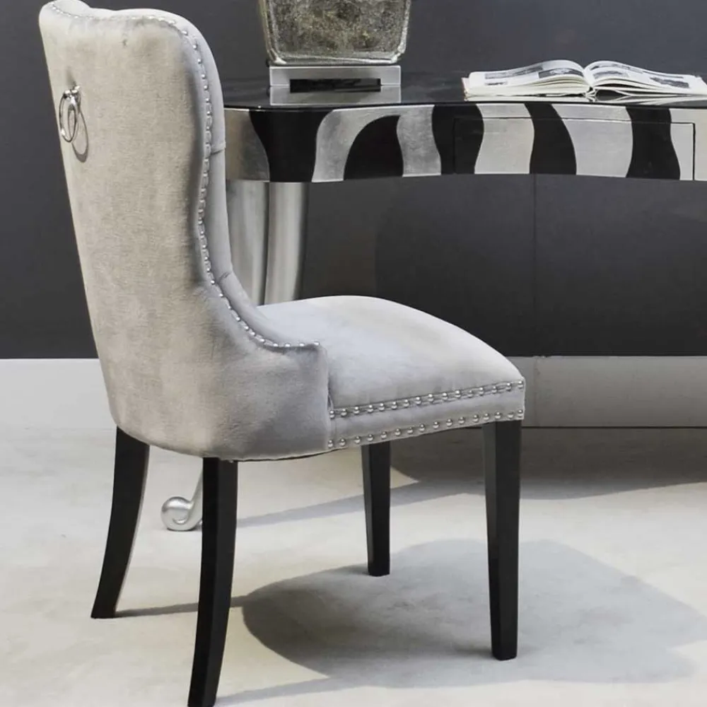 Outlet Chesterfield Stuhl Vilicita Polsterstühle|Hochlehner