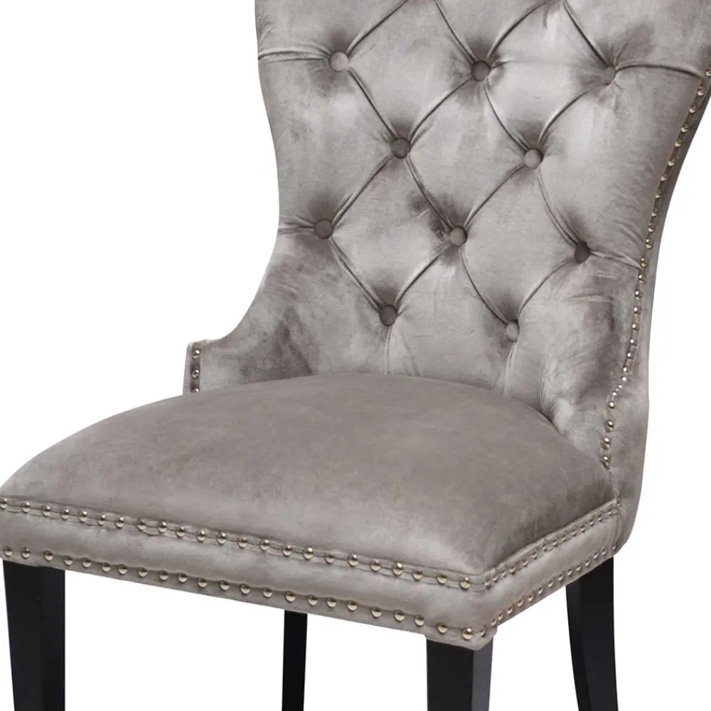 Outlet Chesterfield Stuhl Vilicita Polsterstühle|Hochlehner