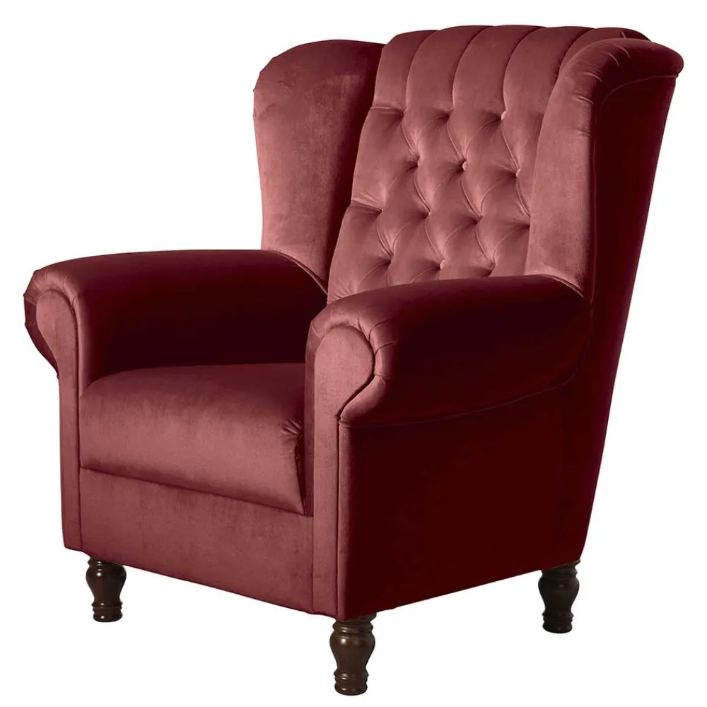 Chesterfieldsessel Samt Lavaco*Pharao24 Online