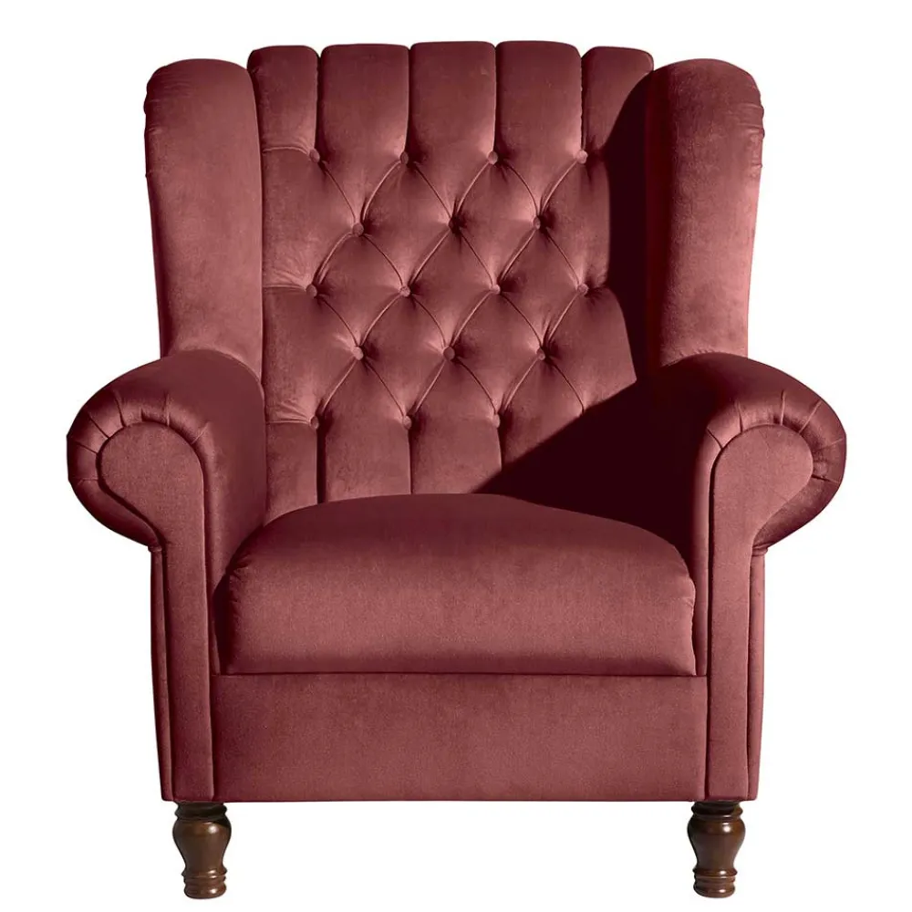 Chesterfieldsessel Samt Lavaco*Pharao24 Online