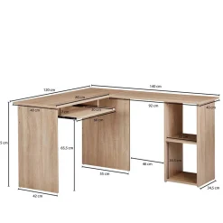 Online Computereckschreibtisch Vilas Schreibtische