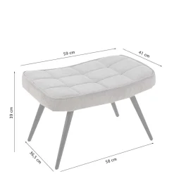 Cord Fusshocker Dalicia*Pharao24 Online