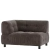 Hot Cord Modulsofa Ecke links Furios Einzelsofa|Modulsofas