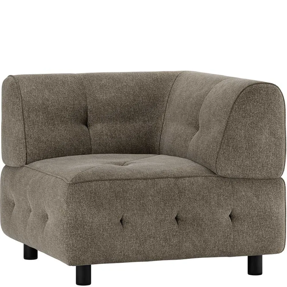 Sale Couch Eckelement Flachgewebe Zitalian Modulsofas