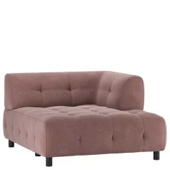 Outlet Couch Element rechts Petrolina Modulsofas|Einzelsofa