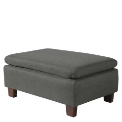 New Couchhocker in Anthrazit Gaddy Hocker|Sitzhocker