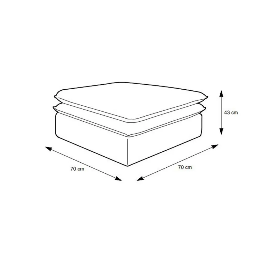 Couchhocker Mejan Sitzhocker