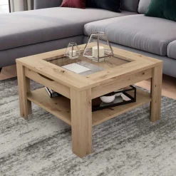 New Couchtisch Abagail Wohnzimmertisch|Glastische