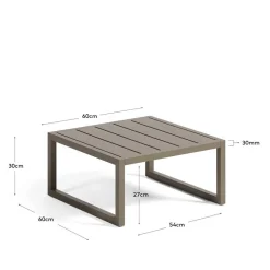 Couchtisch Aluminium Blanca*Pharao24 Sale