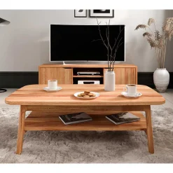 Clearance Couchtisch Korres Wohnzimmertisch|Massivholztische